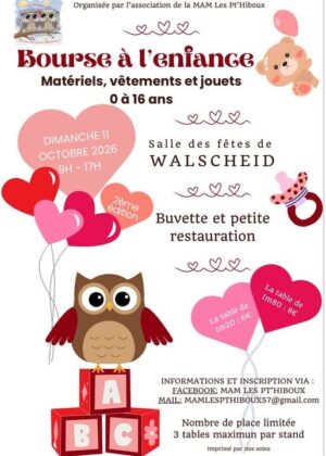 Affiche Bourse 2026