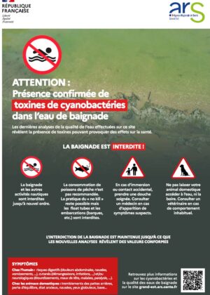 Baignade interdite au Plan d’eau