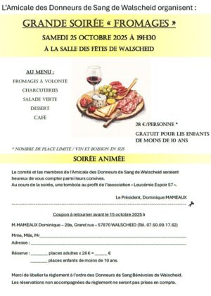 Soirée Dégustation Fromage