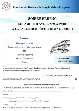 Soirée hareng 2026