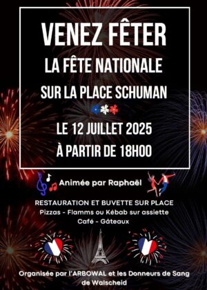 Veillée Fête Nationale 2025