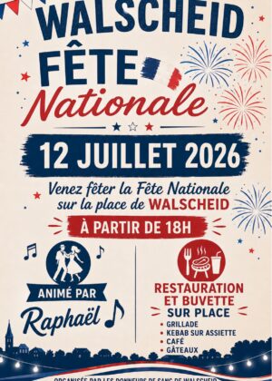 affiche 12 juillet